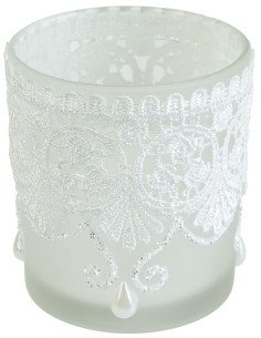 Photophore dentelle droit petit modèle 2