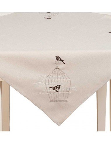 Nappe cage aux oiseaux