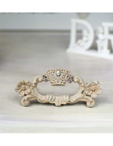 Bouton de porte la couronne