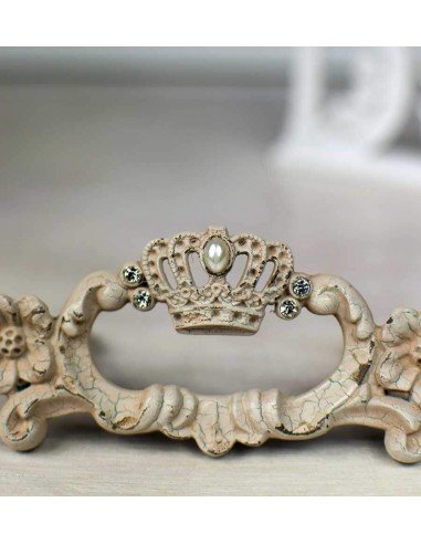 Bouton de porte la couronne