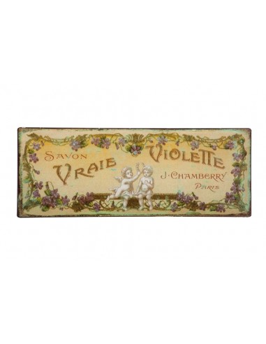 Plaque décorative Vraie Violette