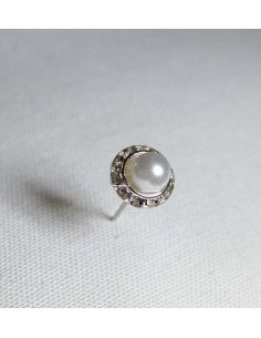 36 épingles perle et couronne de diamants 2