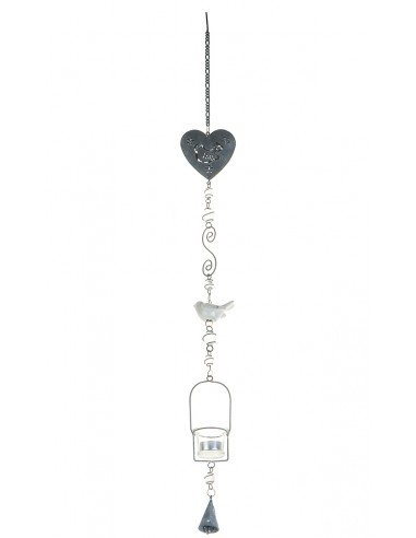 Suspension l'oiseau dans le coeur