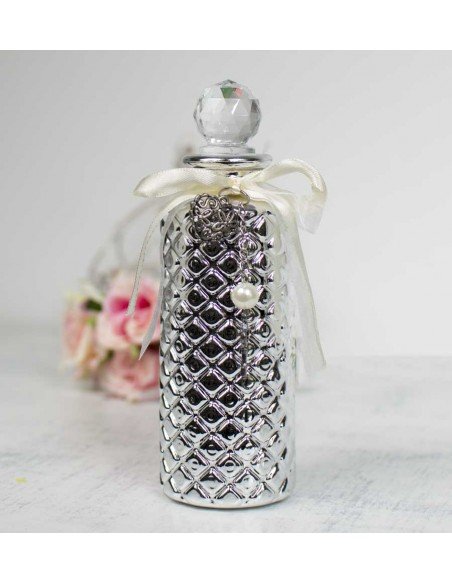 Bouteille coeur et perle