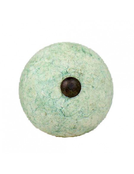 Bouton de porte en céramique verte