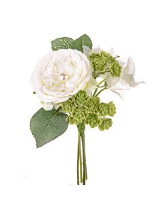 Bouquet de mariée ivoire avec perle 2