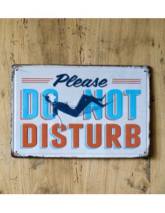 Plaque décorative Do not Disturb 2