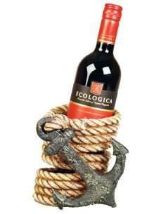 Porte bouteille l'ancre et la corde 2