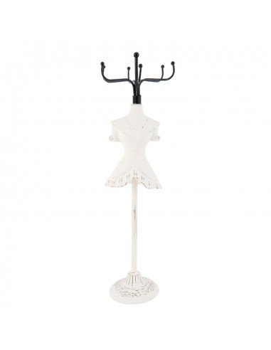 Porte bijoux bustier blanc