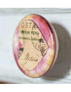 Bouton de tiroir abs sérigraphié Chambre d'enfant 2