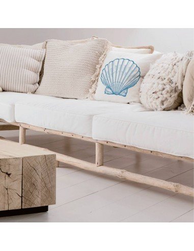 Housse de coussin Le coquillage