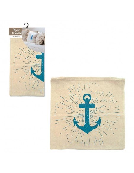 Housse de coussin L'ancre