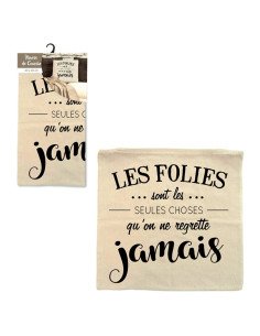 Housse de coussin Les folies