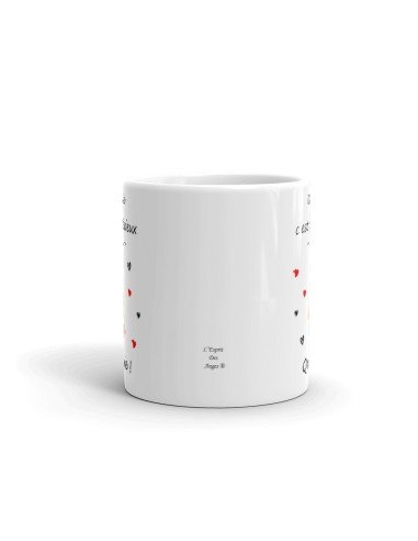 Tasse-Mug Amitié -Une Amie c'est Aussi Précieux Que La Vie-- Idée Cadeau Mug Amie Femme Original Anniversaire 