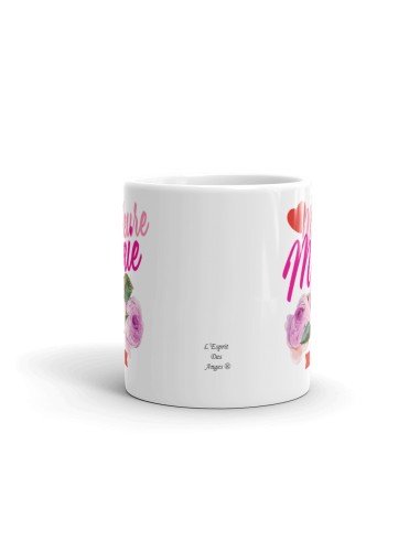 Tasse-Mug Mamie-Meilleure Mamie du Monde- Idée Cadeau Mamie Original Anniversaire Fête des Grands Mères Noël 