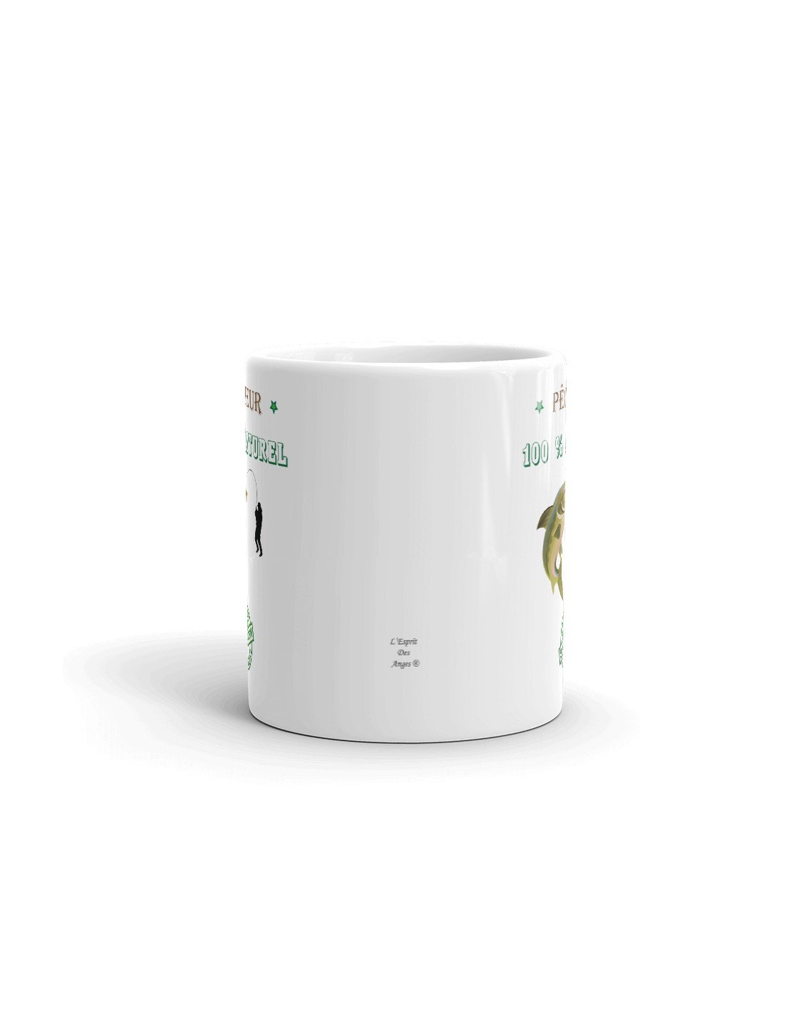 Tasse-Mug Pêcheur Humour 100 % Naturel Garanti Sans OGM - Idée Cadeau  Personnalisé Original Papa Anniversaire Parrain Ami Tonto