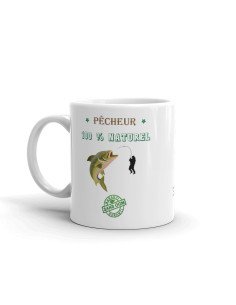Tasse-Mug Pêcheur 100 Naturel Garanti Sans OGM - Idée Cadeau Personnalisé Origina Papal Anniversaire Fête Ami et Famille 2