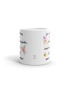 Tasse-Mug Cadeau Meilleure Amie -Une Seule Rose Est Mon Jardin - Idée Original Anniversaire Femme 
