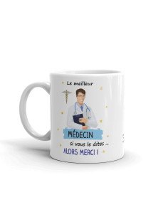 Tasse Mug - Meilleur Médecin du Monde - Idée Cadeau  Collègue de Travail Médical 2