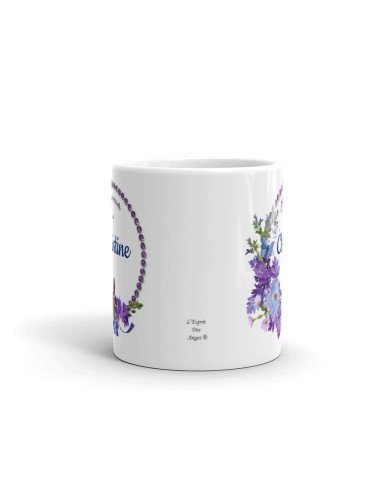 Mug Personnalisable Prénom - Le Jardin Secret De ... - Cadeau Femme Maman Anniversaire Fête Original 