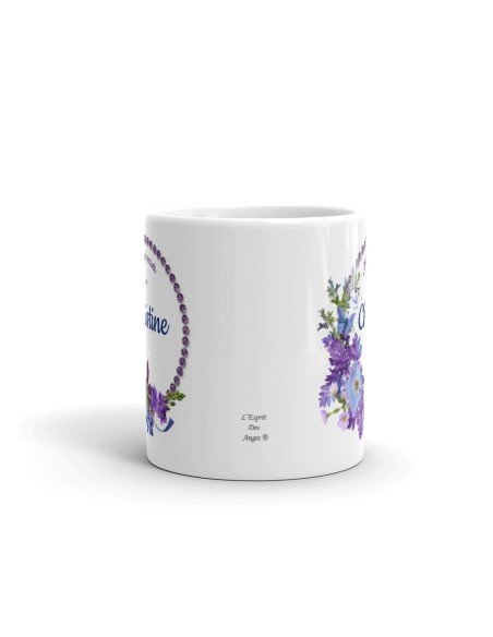 Mug Personnalisable Prénom - Le Jardin Secret De ... - Cadeau Femme Maman Anniversaire Fête Original 