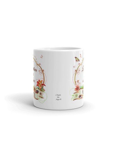 Mug Mamie Meilleure et si Douce - Idée Cadeau Original Anniversaire Fête de Mères Noël 