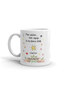 Tasse-Mug Mamie Ma Bonne Étoile - Idée Cadeau Mamie Original Anniversaire Fête de Mères Noël  2