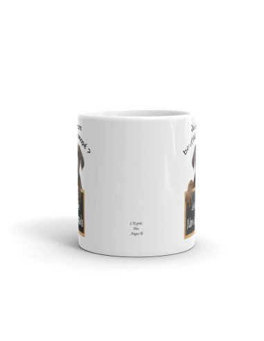 Cadeau Humour Original Mug Chien Coupable Weimar Personnalisé Anniversaire Fête