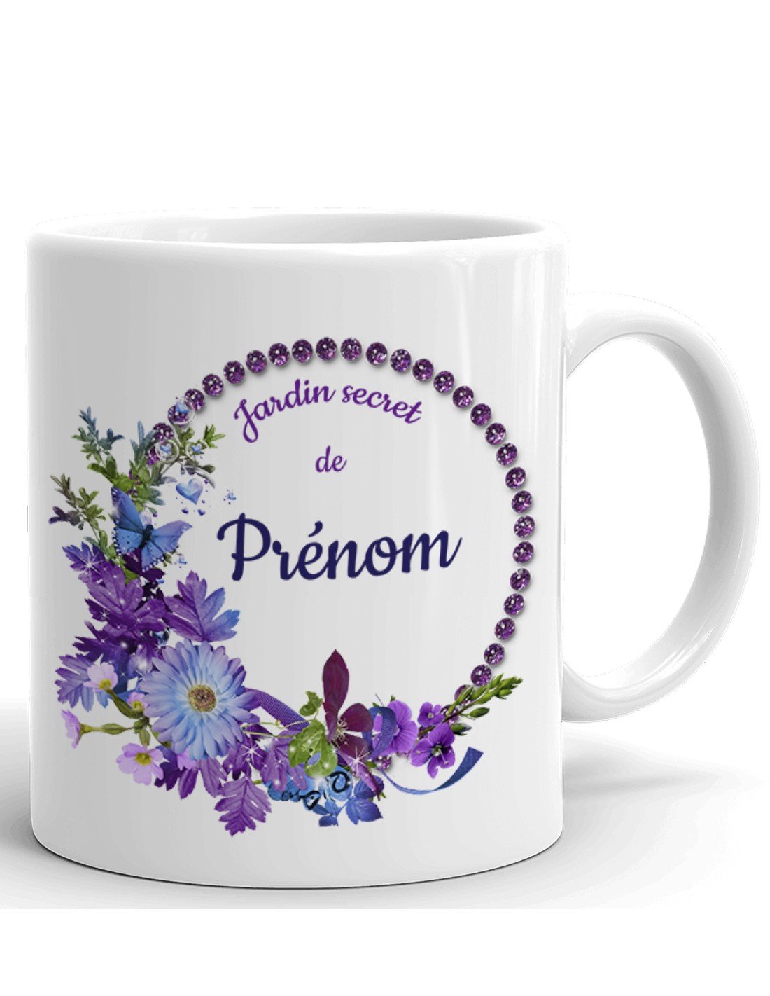 Mug personnalisé avec un prénom Maman est parfaite - Joli Mug