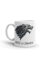 Tasse-Mug Parodie Game Of Thrones -Coffee Is Coming - Bouclier de la Maison Stark - Idée Cadeau Humour Original