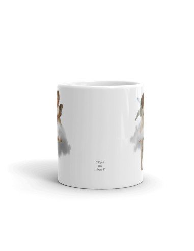 Tasse-Mug Le Baiser Des Anges - Amour et Psyche - Cadeau Ange Original Anniversaire Fête des Mères