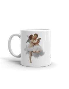 Tasse-Mug Le Baiser Des Anges - Amour et Psyche - Cadeau Ange Original Anniversaire Fête des Mères 2
