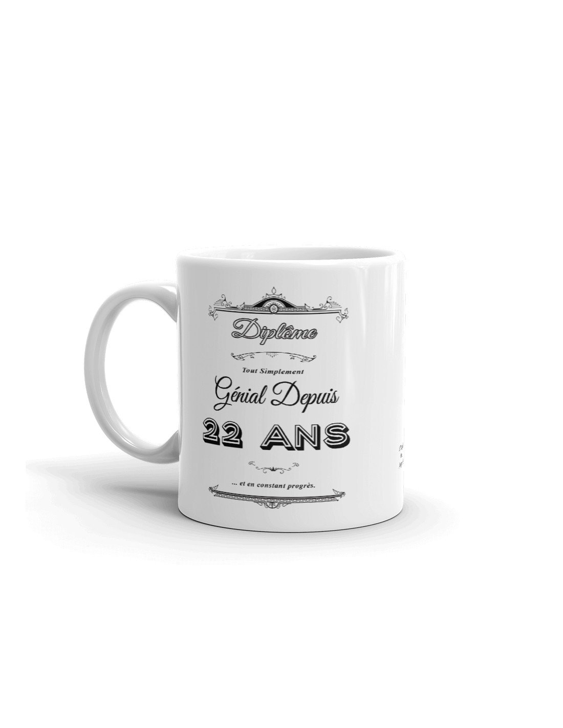 Cadeau Anniversaire Personnalisable Age Au Choix Genial E Depuis Femme Homme Maman Papa Original