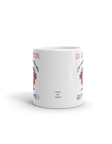 Tasse Mug - Une Sœur C'est Encore Plus Chouette Qu'Une Amie - Idée Cadeau Original Sœur Anniversaire