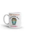 Tasse Mug - Mon Tonton C'est Vraiment Le Plus Chouette Du Monde - Idée Cadeau Original Tonton Anniversaire