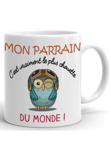 Tasse Mug - Mon Tonton C'est Vraiment Le Plus Chouette Du Monde - Idée Cadeau Original Tonton Anniversaire
