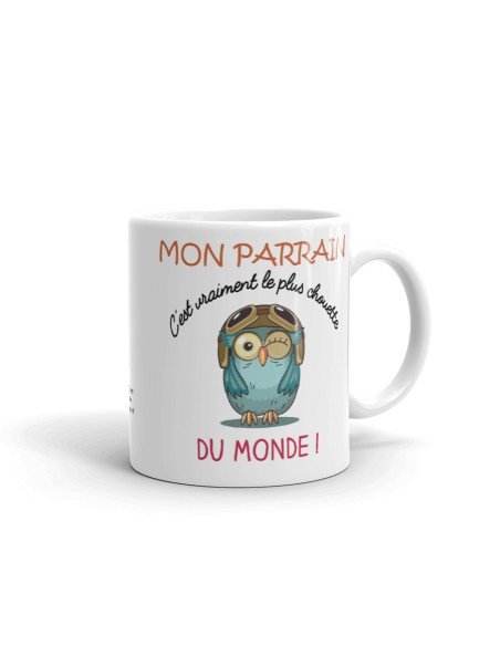 Tasse Mug - Mon Tonton C'est Vraiment Le Plus Chouette Du Monde - Idée Cadeau Original Tonton Anniversaire