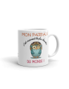 Tasse Mug - Mon Tonton C'est Vraiment Le Plus Chouette Du Monde - Idée Cadeau Original Tonton Anniversaire
