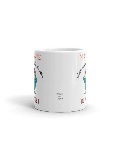 Tasse Mug - Ma Tante C'est Vraiment La Plus Chouette Du Monde- Idée Cadeau Original Tante Anniversaire