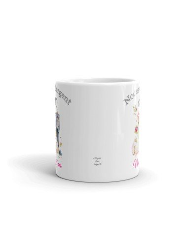 Tasse-Mug Cadeau Anniversaire 25 Ans de Mariage Noce d' Argent Original Amour Couple Romantique