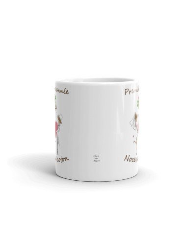 Tasse-Mug Cadeau Anniversaire 1 An de Mariage Noce de Coton  Original Amour Couple Romantique
