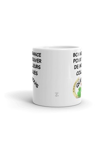 Tasse-Mug Cadeau Collègue Travail - Bonne Chance Pour Trouver de Meilleurs Collègues Que Nous - Départ Nouveau Job