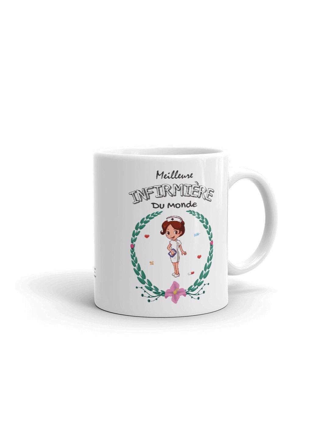 Tasse Mug Cadeau Infirmière - Meilleure Infirmière du Monde - Idée Collègue  de Travail Médical