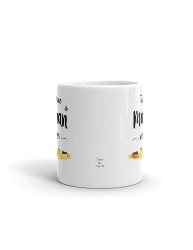 Tasse-Mug Cadeau Maman -Tu es une Maman en Or- Idée Cadeau Maman Original Anniversaire Fête de Mères Noël 