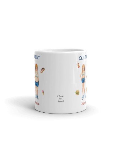 Mug Humour Cadeau Confinement - Avant Après - Idée Originale Pour Une Amie