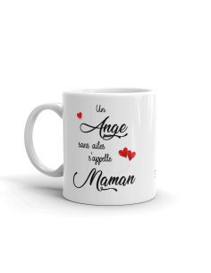 Tasse-Mug Maman -Un Ange sans Ailes s'appelle Maman- Idée Cadeau Maman Original Anniversaire Fête de Mères Noël  2
