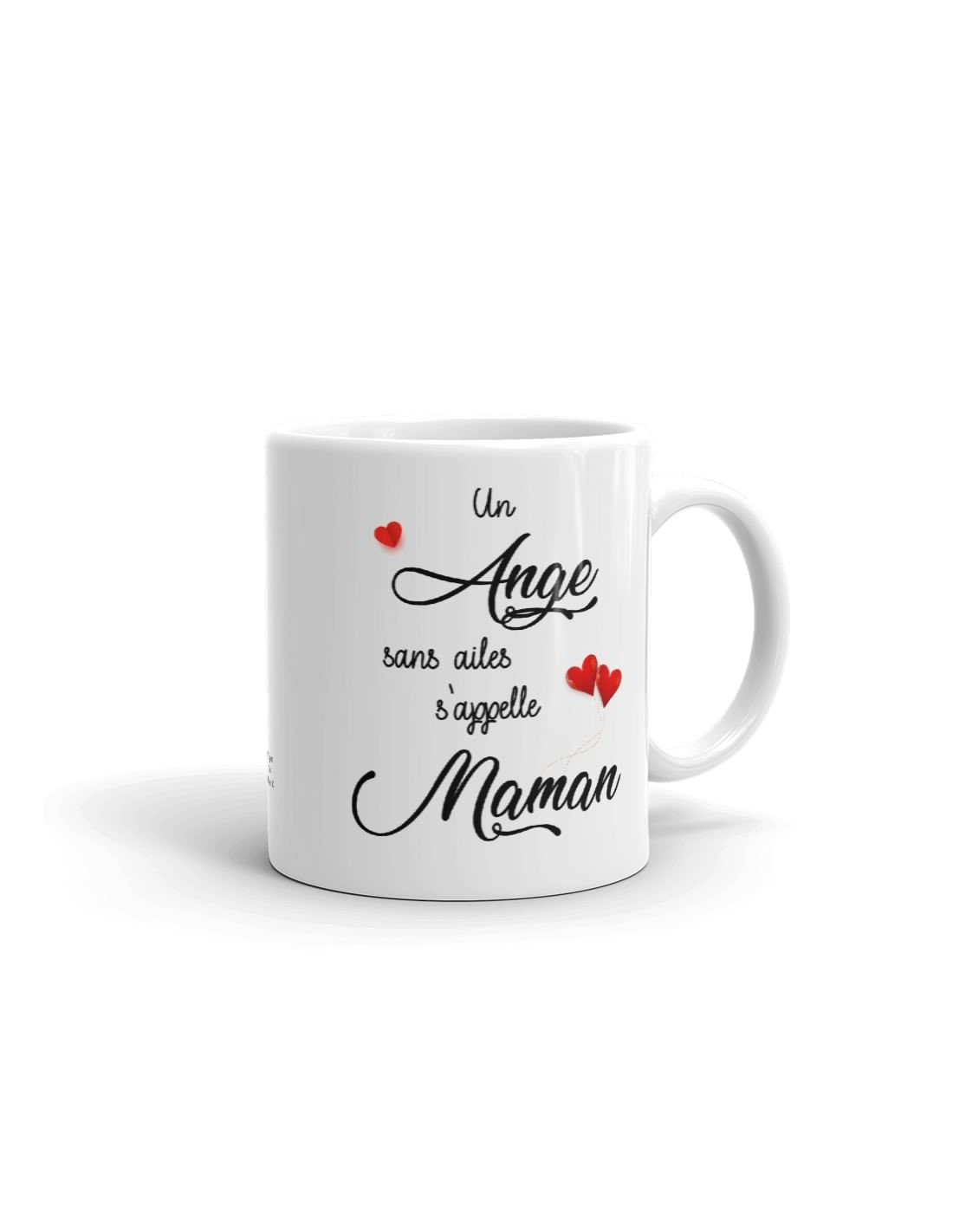 Tasse-Mug Maman Je t'Aime de Tout Mon Cœur- Idée Cadeau Maman Original  Anniversaire Fête de Mères Noël L'Esprit des Anges