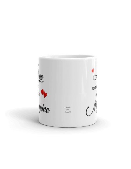 Tasse Mug Cadeau Marraine - Un Ange sans Ailes s'appelle Marraine - Idée Cadeau Original Anniversaire