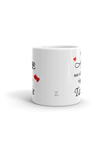 Tasse Mug - Un Ange sans Ailes s'appelle Tatie - Idée Cadeau Tante Tata Original Anniversaire