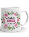 Tasse-Mug Maman -Meilleure Maman du Monde- Idée Cadeau Maman Original Anniversaire Fête de Mères Noël 